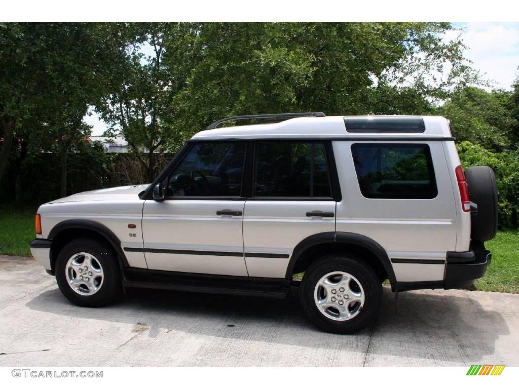 2001 Discovery II SE - Blenheim Silver Metallic / Smokestone Gray photo #4