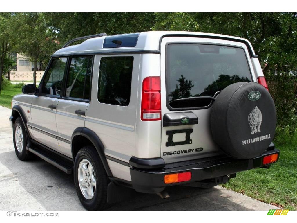 2001 Discovery II SE - Blenheim Silver Metallic / Smokestone Gray photo #6