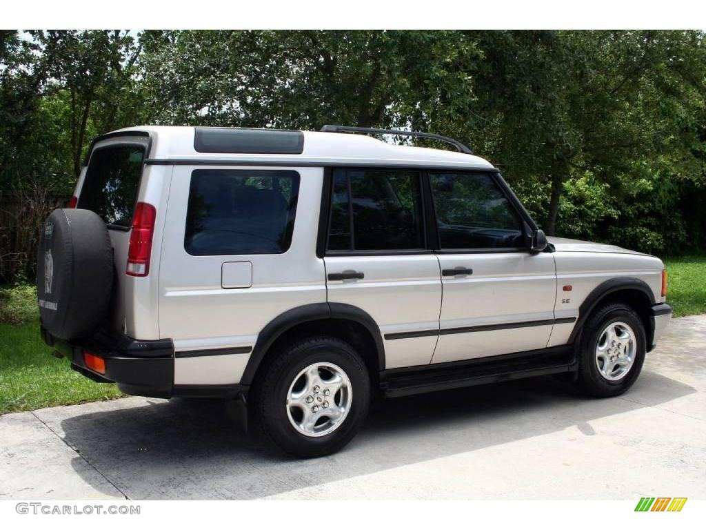 2001 Discovery II SE - Blenheim Silver Metallic / Smokestone Gray photo #8