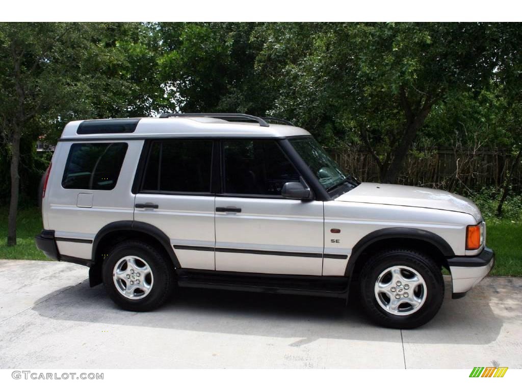 2001 Discovery II SE - Blenheim Silver Metallic / Smokestone Gray photo #10