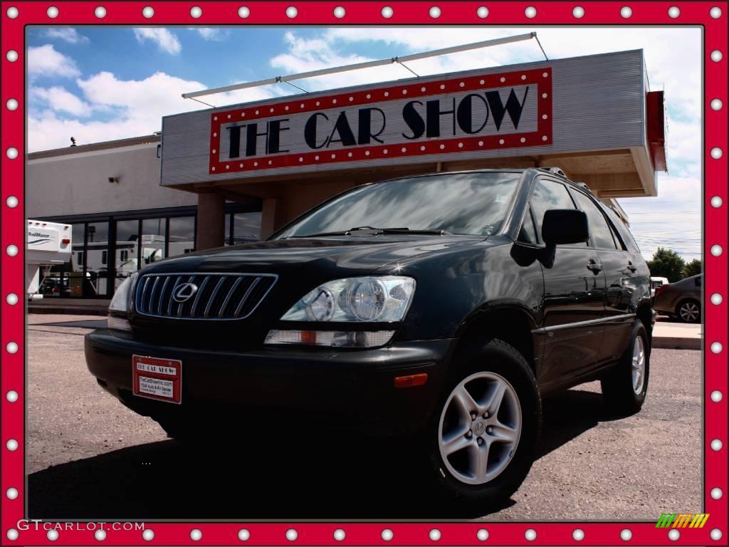 2001 RX 300 AWD - Black Onyx / Ivory photo #1