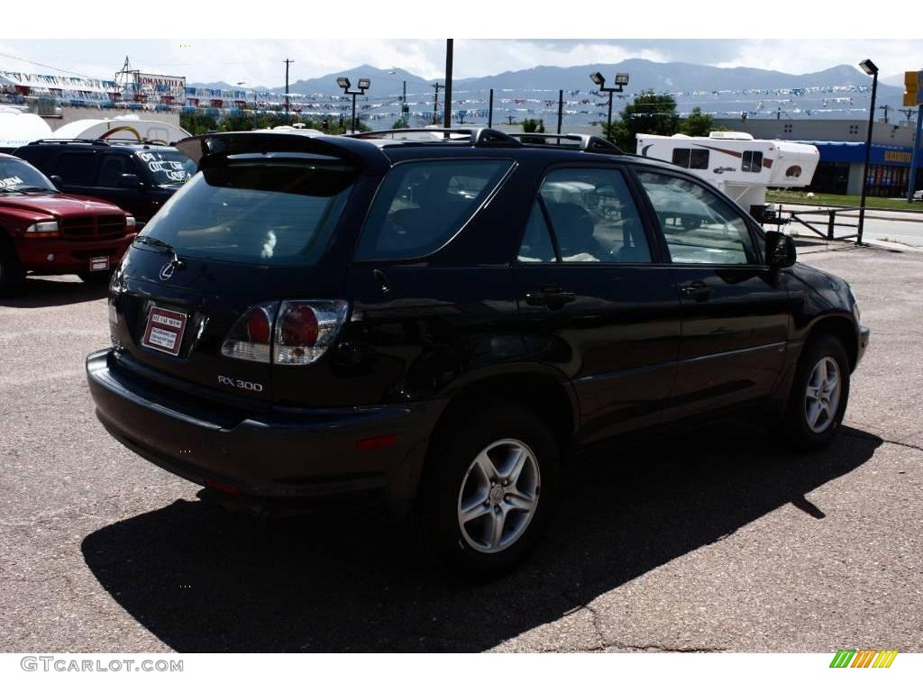 2001 RX 300 AWD - Black Onyx / Ivory photo #3