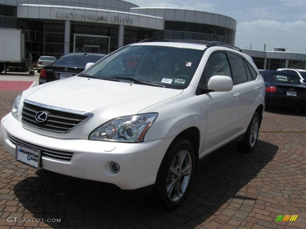 2006 RX 400h Hybrid - Crystal White Pearl / Ivory photo #2
