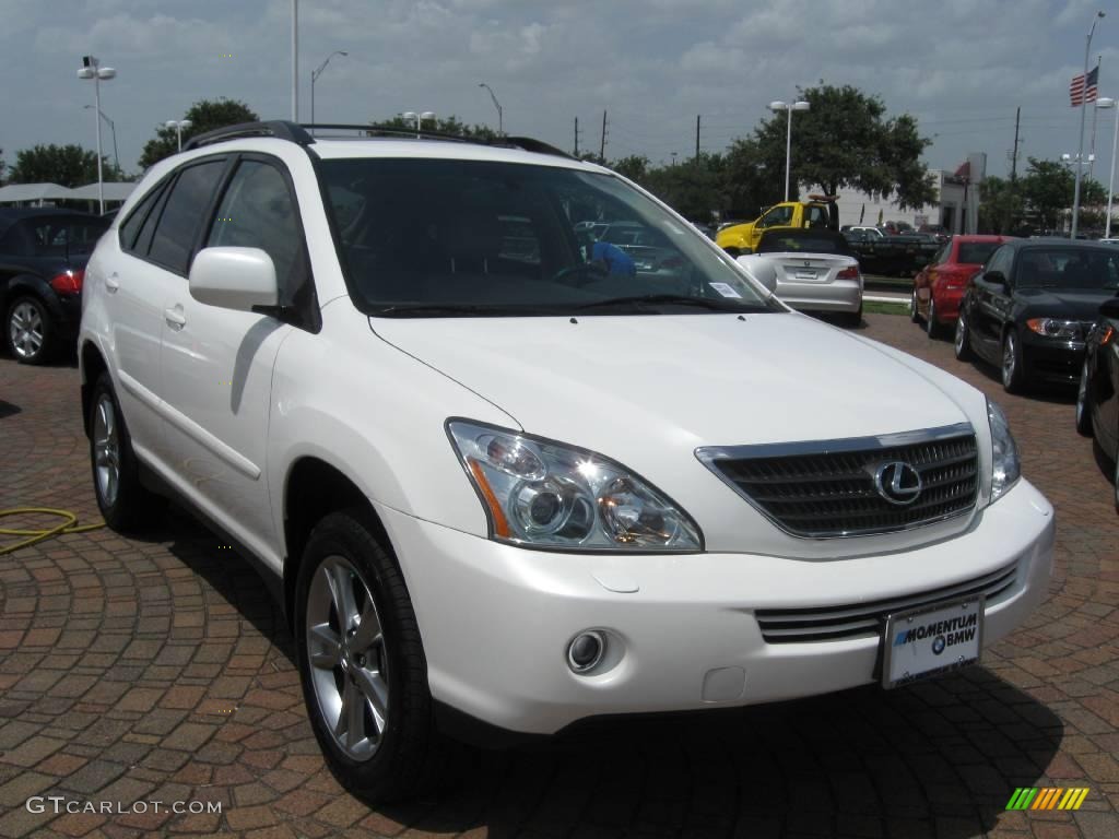2006 RX 400h Hybrid - Crystal White Pearl / Ivory photo #3