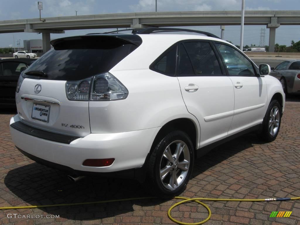 2006 RX 400h Hybrid - Crystal White Pearl / Ivory photo #5