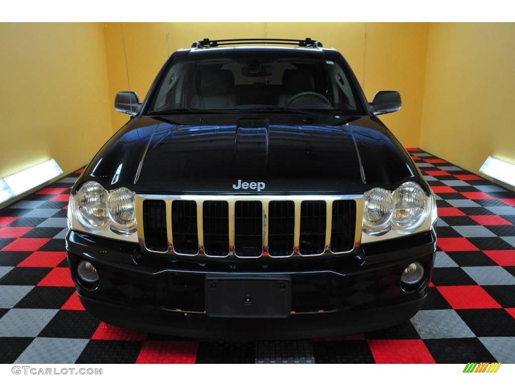 2005 Grand Cherokee Limited 4x4 - Black / Medium Slate Gray photo #2