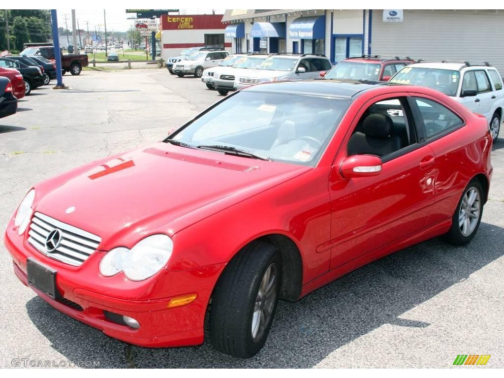 Magma Red Mercedes-Benz C