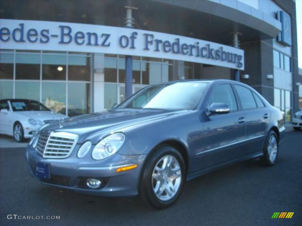 Platinum Blue Metallic Mercedes-Benz E