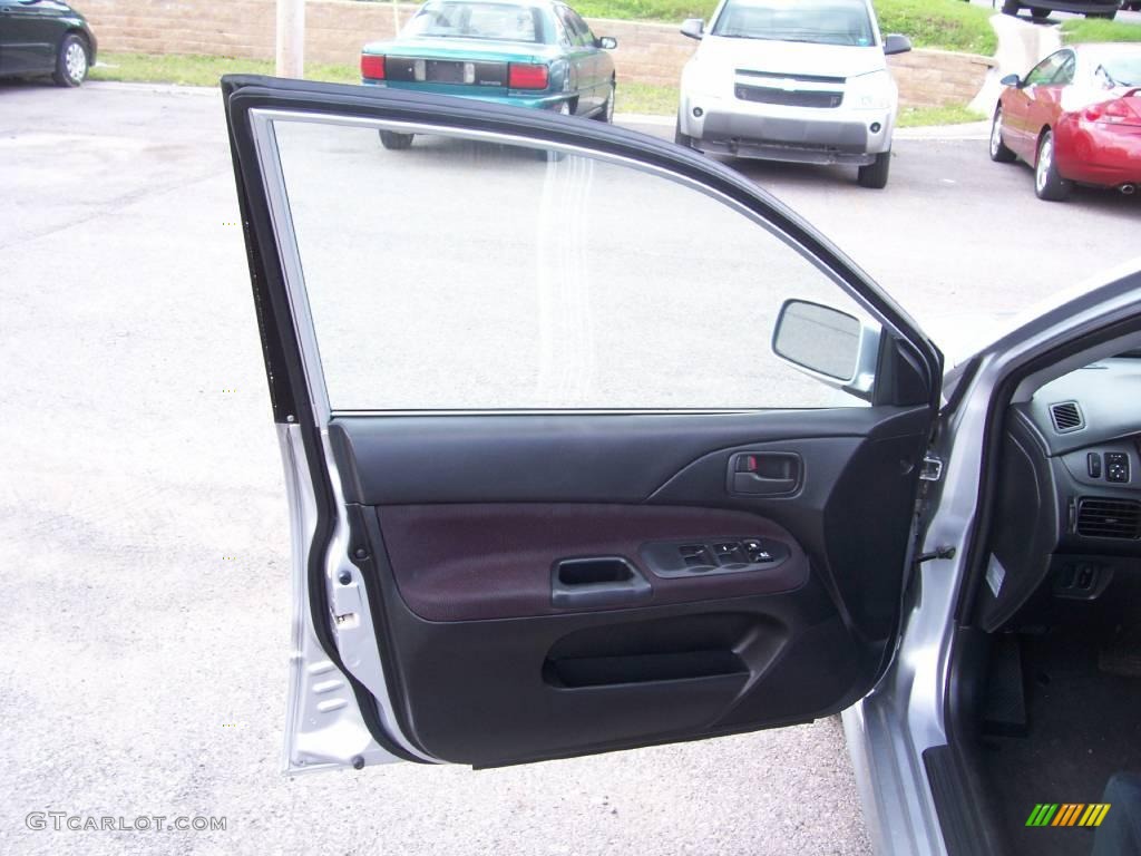 2004 Lancer RALLIART Sportback - Cool Silver Metallic / Black photo #16