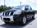 2005 Galaxy Black Nissan Titan SE Crew Cab  photo #4