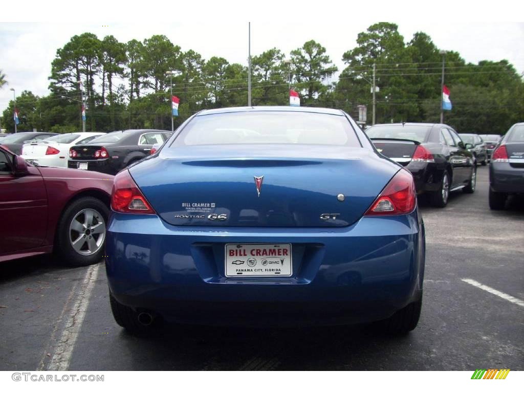 2007 G6 GT Coupe - Electric Blue Metallic / Ebony photo #4