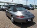 2001 Seal Grey Metallic Porsche 911 Carrera Cabriolet  photo #8