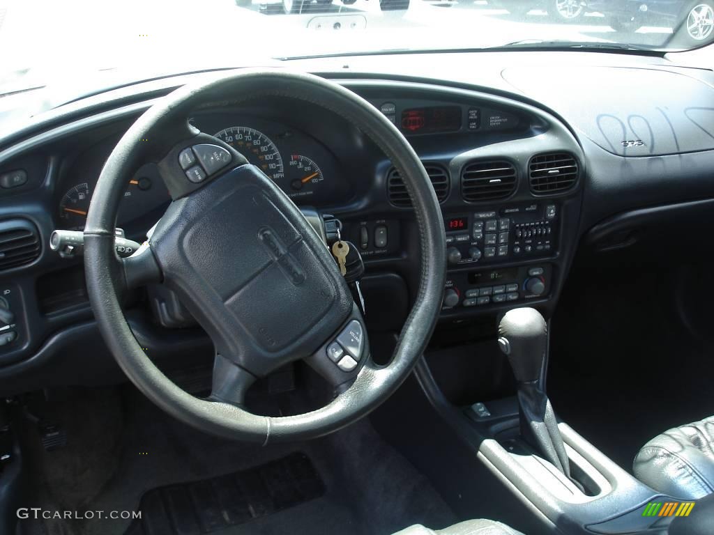 1997 Grand Prix GT Sedan - Black / Dark Pewter photo #9