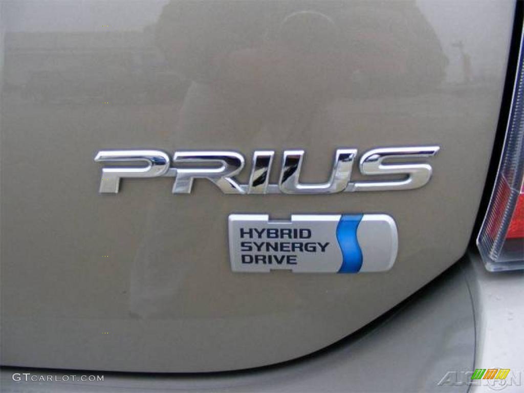 2006 Prius Hybrid - Driftwood Pearl / Beige photo #50