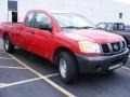 2008 Red Alert Nissan Titan SE King Cab  photo #1