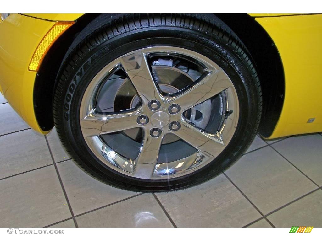 2007 Solstice Roadster - Mean Yellow / Ebony photo #14