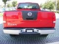 2008 Red Alert Nissan Titan SE King Cab  photo #4