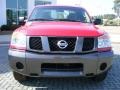 2008 Red Alert Nissan Titan SE King Cab  photo #8