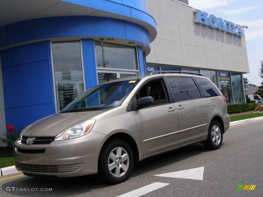 Desert Sand Mica Toyota Sienna