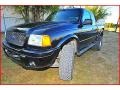 2002 Black Clearcoat Ford Ranger Edge SuperCab 4x4  photo #1