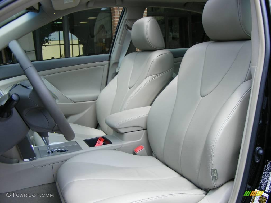 2007 Camry Hybrid - Black / Bisque photo #6