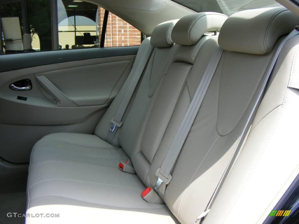 2007 Camry Hybrid - Black / Bisque photo #7