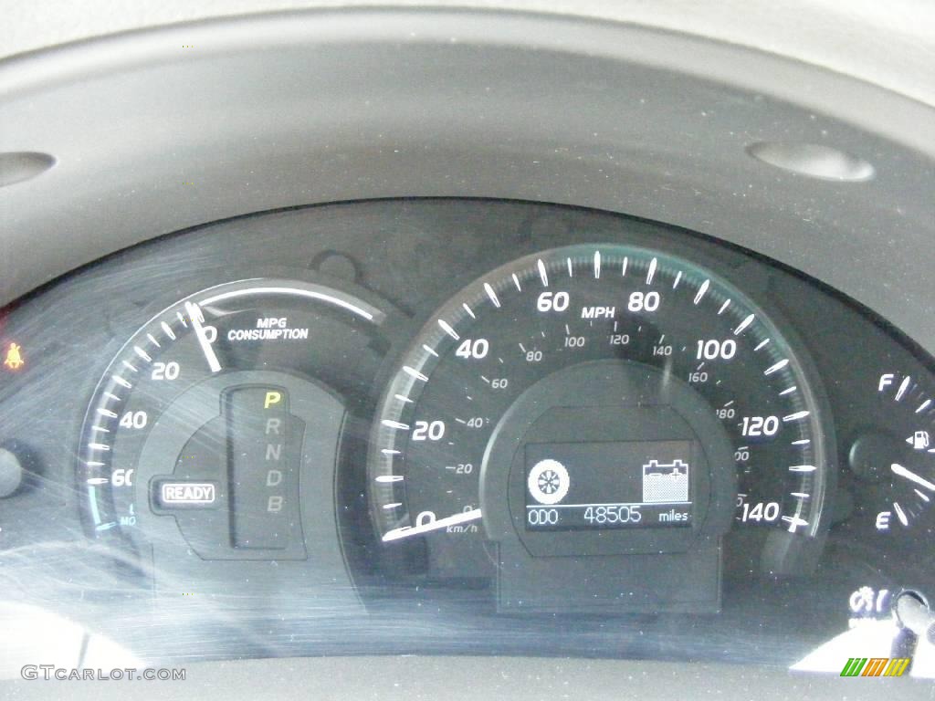 2007 Camry Hybrid - Black / Bisque photo #9