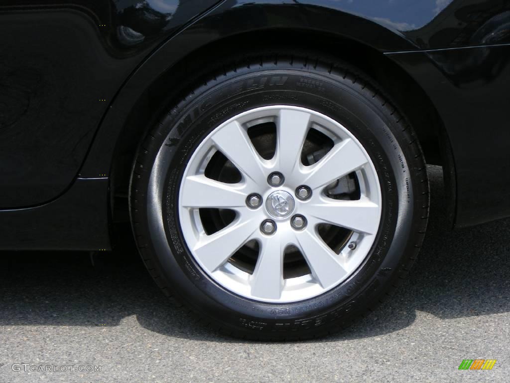 2007 Camry Hybrid - Black / Bisque photo #24