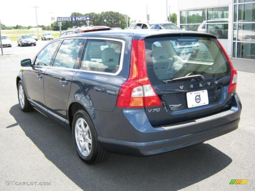 2008 V70 3.2 - Barents Blue Metallic / Sandstone Beige photo #3