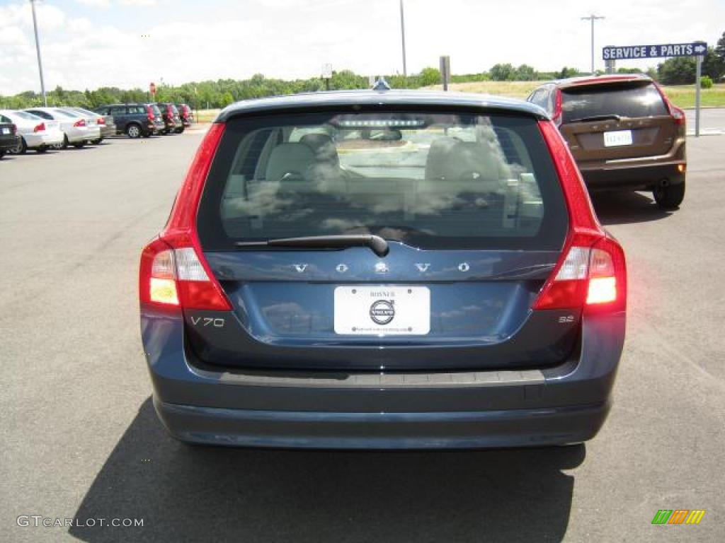 2008 V70 3.2 - Barents Blue Metallic / Sandstone Beige photo #4