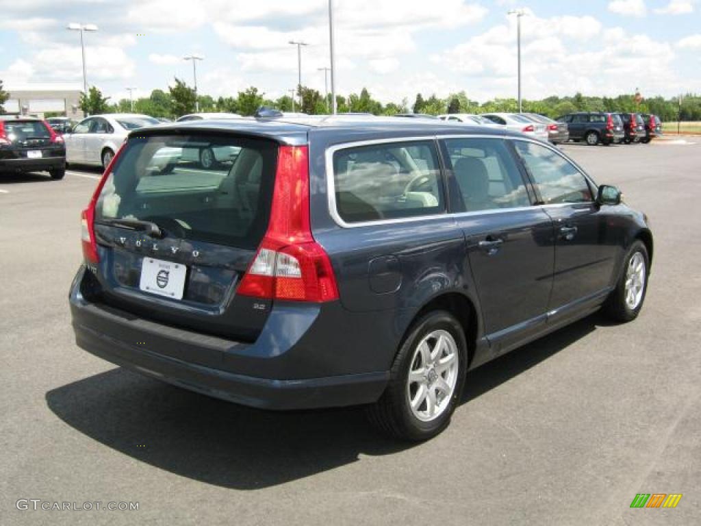 2008 V70 3.2 - Barents Blue Metallic / Sandstone Beige photo #5