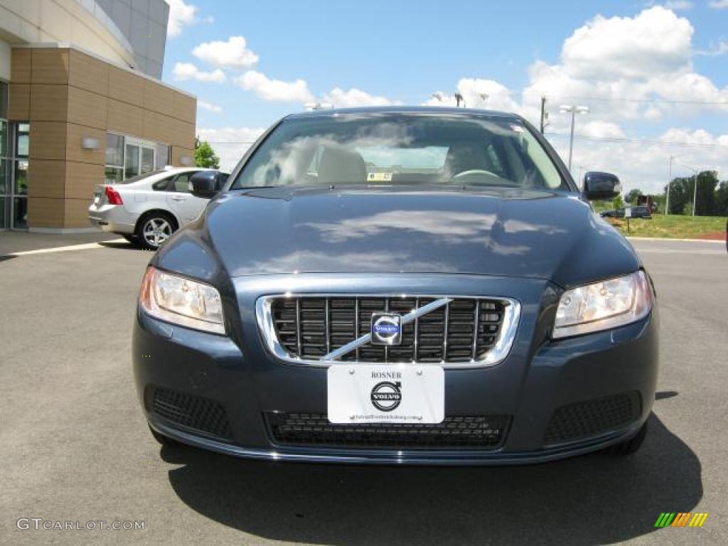 2008 V70 3.2 - Barents Blue Metallic / Sandstone Beige photo #7