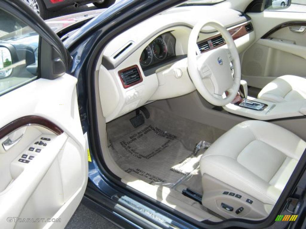 2008 V70 3.2 - Barents Blue Metallic / Sandstone Beige photo #9