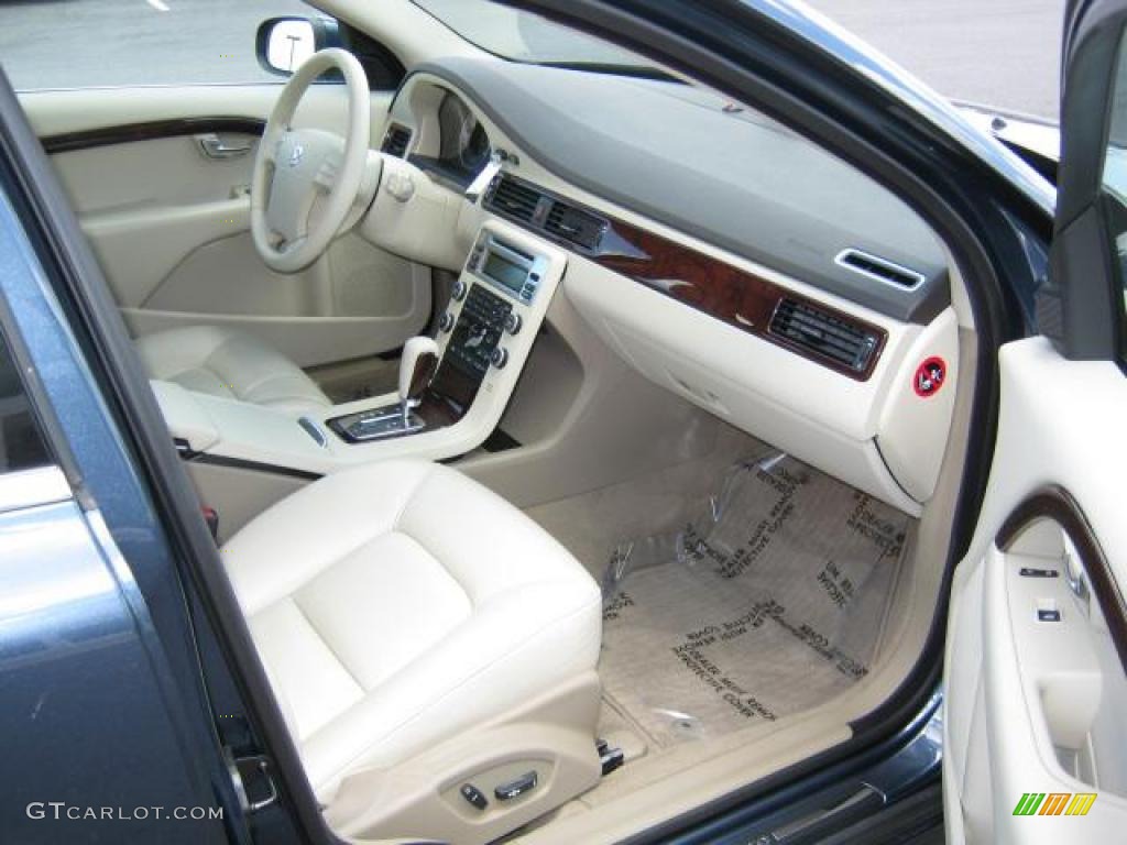 2008 V70 3.2 - Barents Blue Metallic / Sandstone Beige photo #19