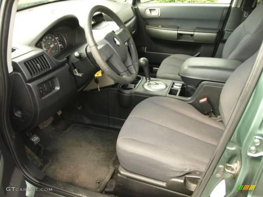 2004 Endeavor LS AWD - Machine Green Metallic / Charcoal Gray photo #6