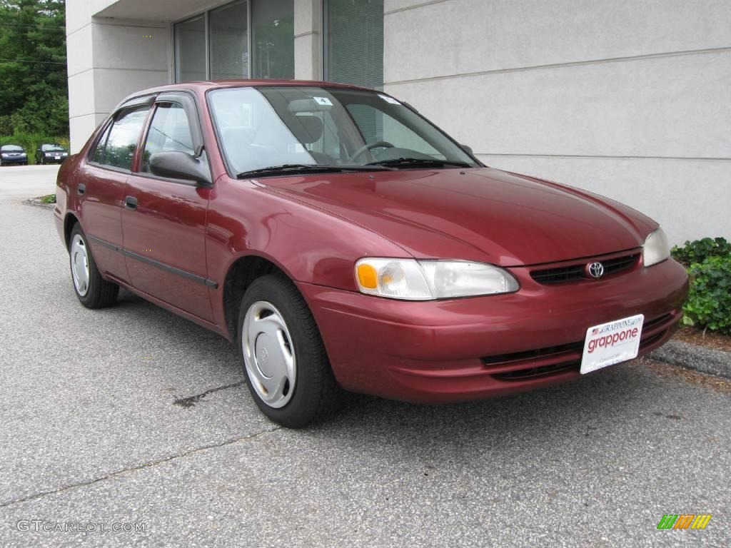 Venetian Red Pearl Toyota Corolla