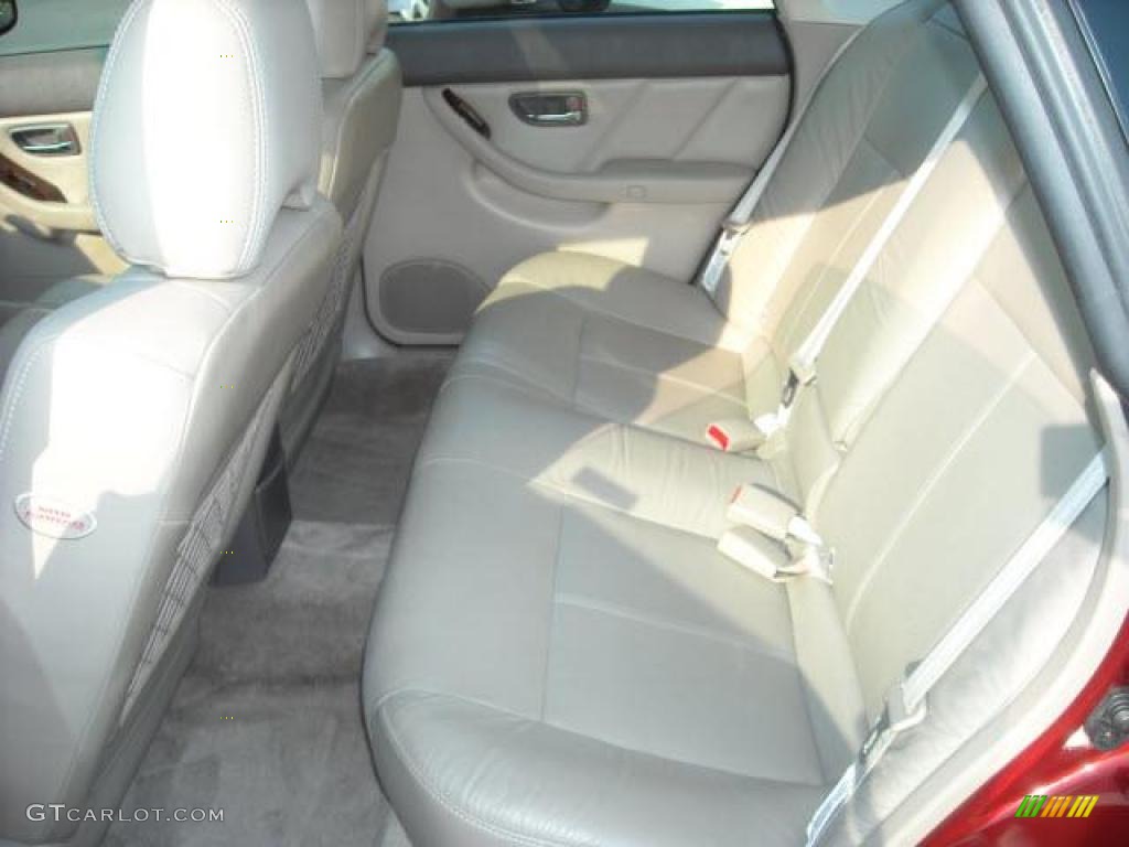 2003 Outback H6 3.0 Sedan - Regatta Red Pearl / Beige photo #11