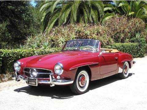 1960 Mercedes-Benz SL Class 190 SL Roadster Data, Info and Specs