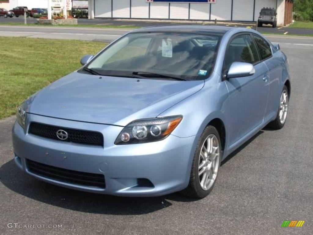 2008 tC  - Wave Line Blue Pearl / Dark Charcoal Gray photo #2