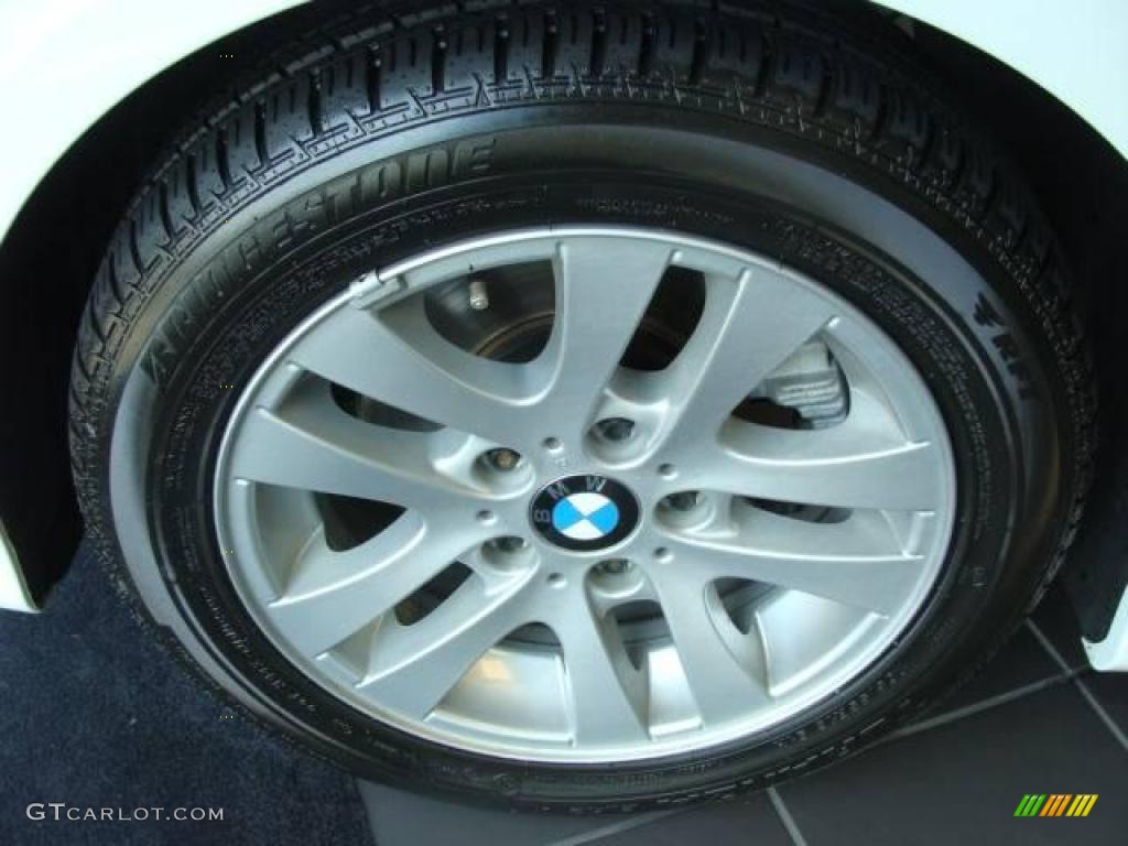 2006 3 Series 325xi Sedan - Alpine White / Grey photo #22