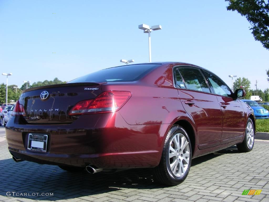 2008 Avalon Touring - Cassis Red Pearl / Dark Charcoal photo #5