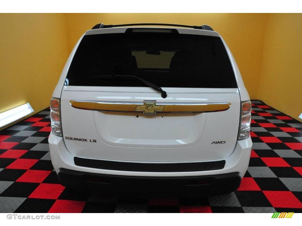 2005 Equinox LS AWD - Summit White / Light Gray photo #5