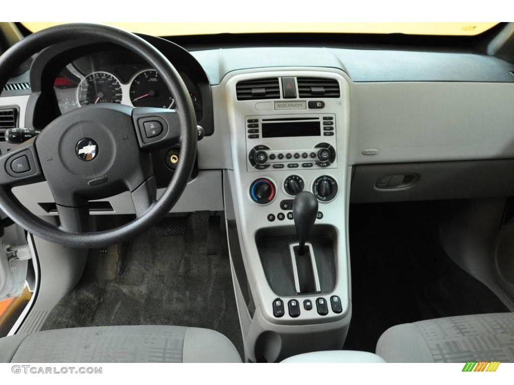 2005 Equinox LS AWD - Summit White / Light Gray photo #7