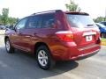 2008 Salsa Red Pearl Toyota Highlander 4WD  photo #4