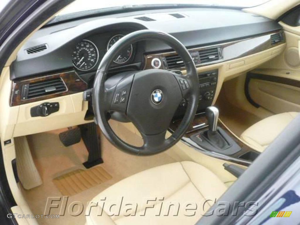 2006 3 Series 325i Sedan - Alpine White / Beige photo #11