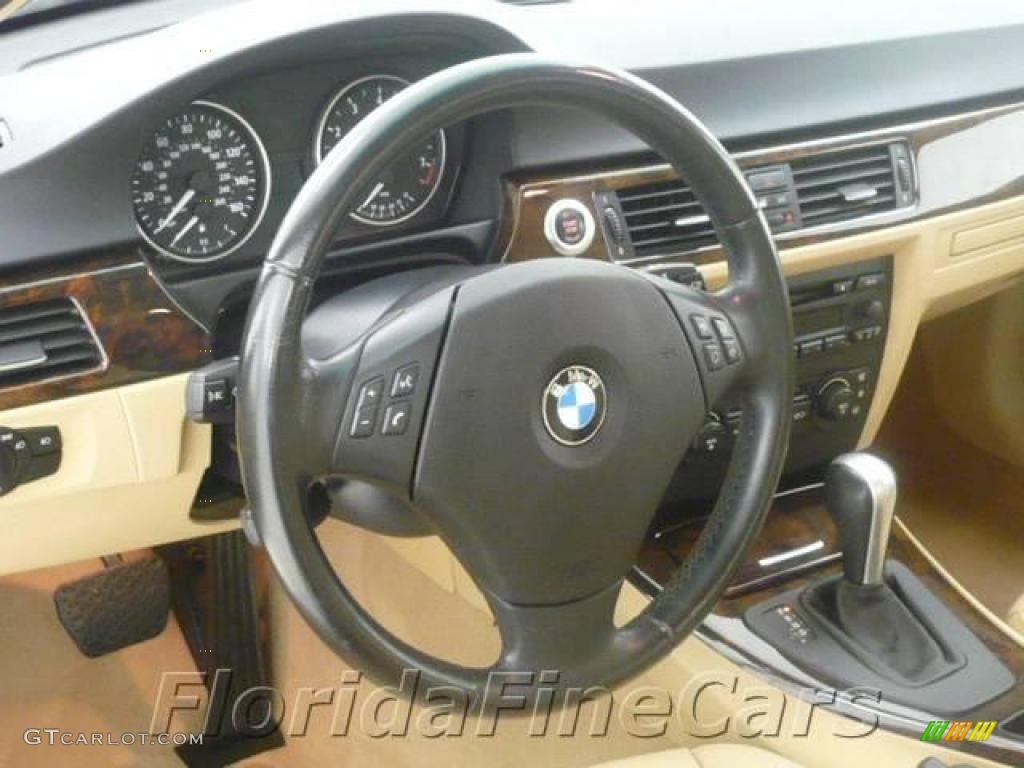 2006 3 Series 325i Sedan - Alpine White / Beige photo #16