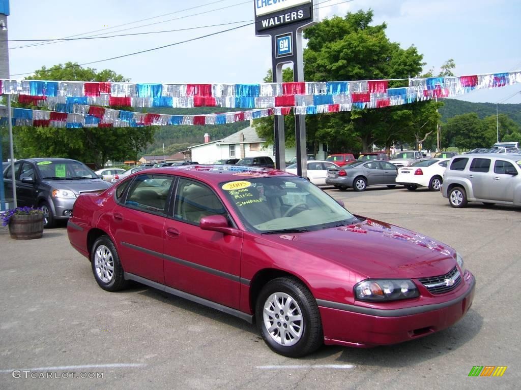 2005 Impala  - Sport Red Metallic / Neutral Beige photo #1