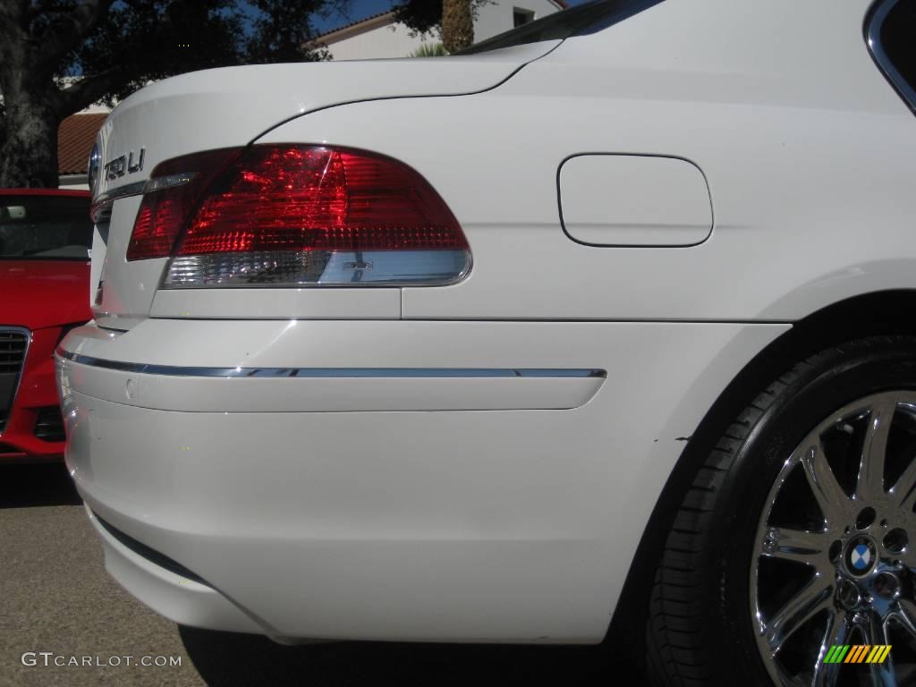 2006 7 Series 750Li Sedan - Alpine White / Black/Cream Beige photo #12