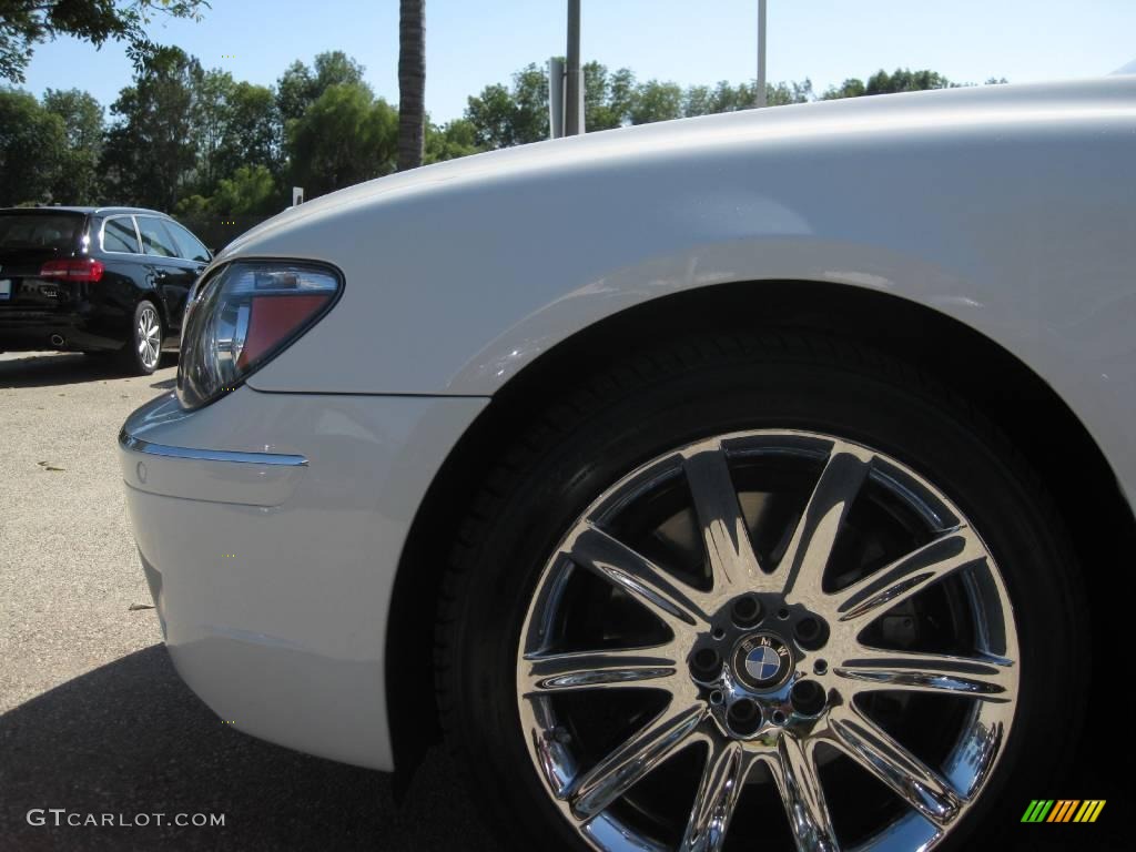 2006 7 Series 750Li Sedan - Alpine White / Black/Cream Beige photo #14