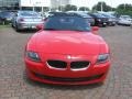 2006 Bright Red BMW Z4 3.0i Roadster  photo #2